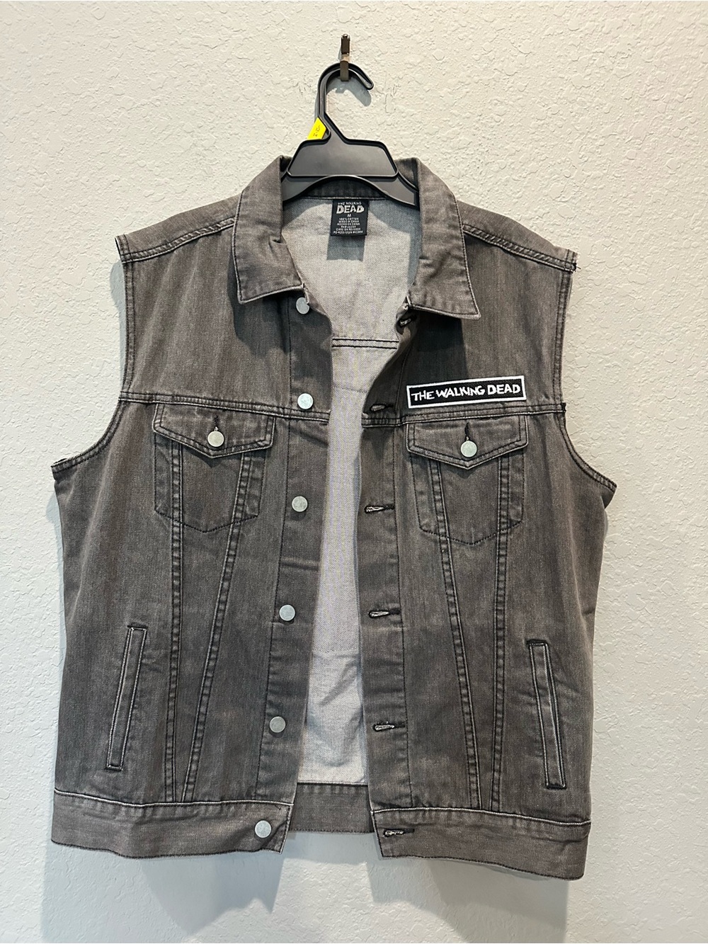 The Walking Dead denim vest Savior’s Jacket Size M